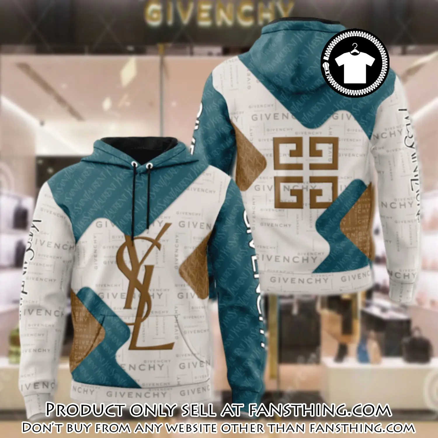 Givenchy yves saint laurent unisex hoodie luxury brand gifts  jh2292 fst5500470